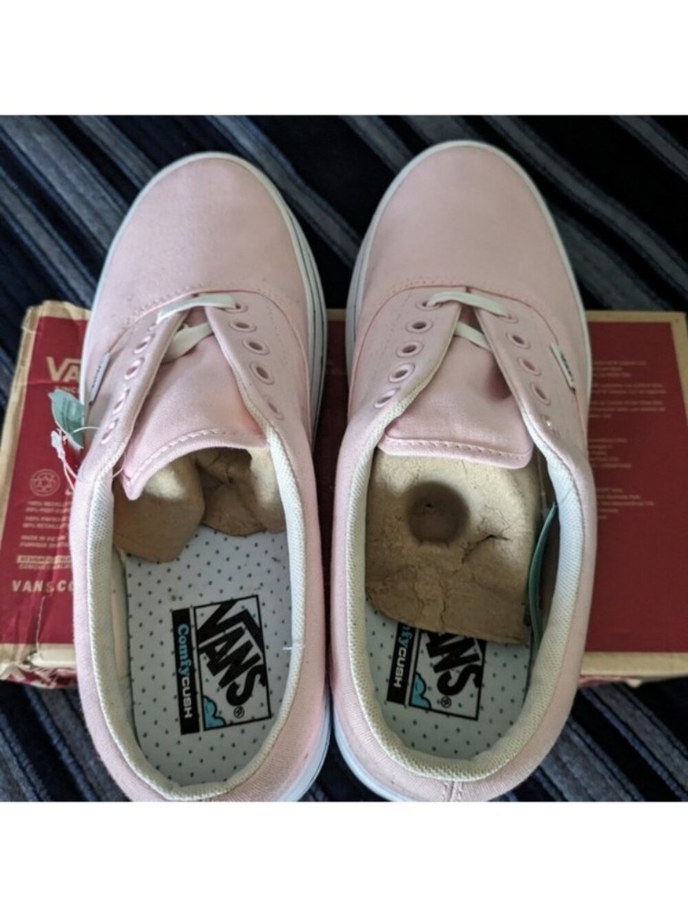 Vans Super ComfyCush Men Size 10 Era Canvas Platform Shoe Blushing Bride 072026 - Picture 10 of 11